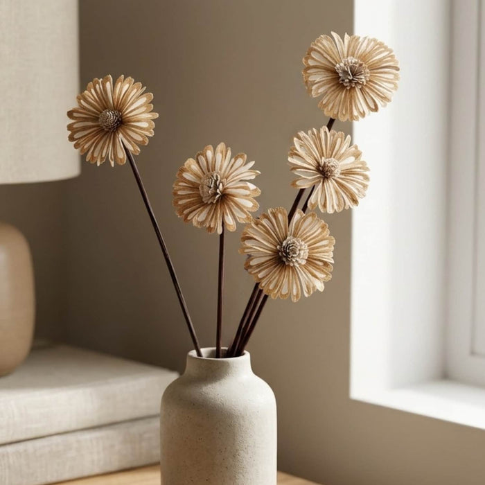 Ramo flor tierra natural 55 cm 05_5962