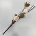 Ramo varas mix flores preservado crema 90 cm 25-6534Crema