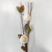 Ramo varas mix flores preservado crema 90 cm 25-6534Crema