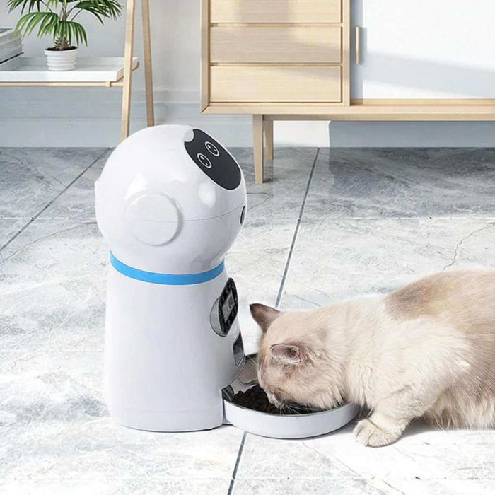 Robot dispensador automático de alimento para perros y gatos CPX3548