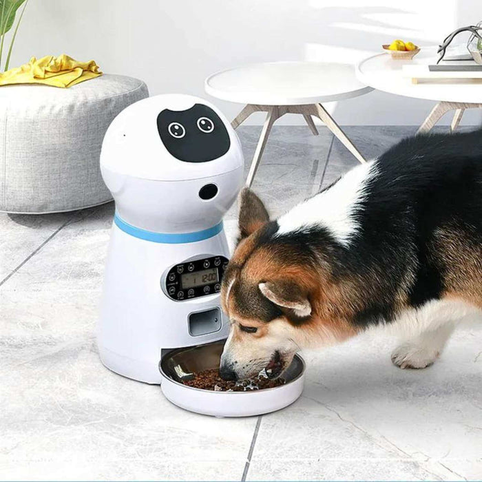 Robot dispensador automático de alimento para perros y gatos CPX3548