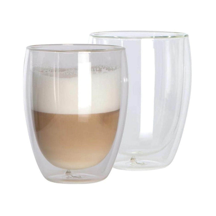 Set 2 vasos de café vidrio doble pared 400 mlo 20JXP1423