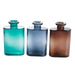 Set 3 botellas rectangulares colores 13x8 cm BDX1754colores