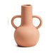 Set 3 jarrones cerámica terracota rústico TLS21HP027