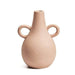 Set 3 jarrones cerámica terracota rústico TLS21HP027