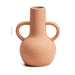 Set 3 jarrones cerámica terracota rústico TLS21HP027
