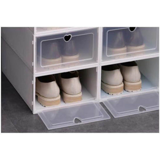 Set 4 cajas organizadoras de zapatos 21JXP722X4