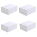 Set 4 cajas organizadoras de zapatos 21JXP722X4