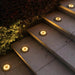 Set 6 focos led carga solar para jardín con estaca 20JXP635X6