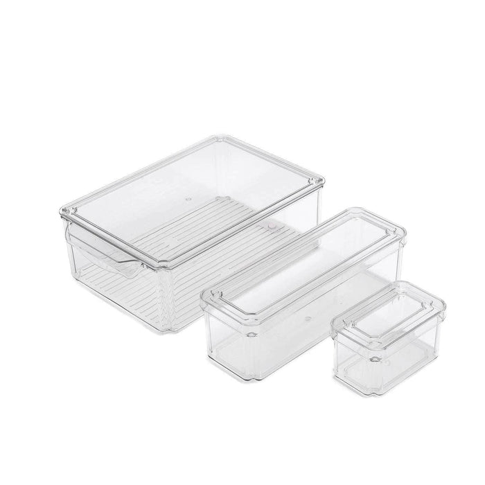 Set 7 tupper organizadores para refrigerador y cocina CDX728