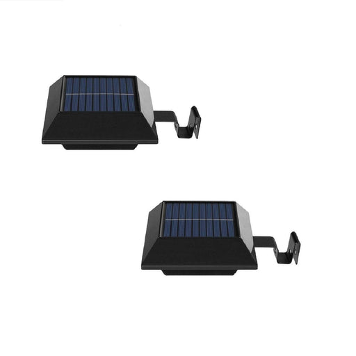 Set de 2 focos led cuadrados con panel solar 3.7v 12 led 1658423200784