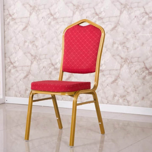 Silla de comedor banquetera roja FXP3565