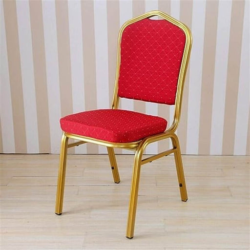 Silla de comedor banquetera roja FXP3565