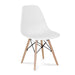 Silla de comedor estilo eames blanca 22JXP162-BL