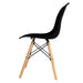 Silla de comedor estilo eames negra FXP3566-NE
