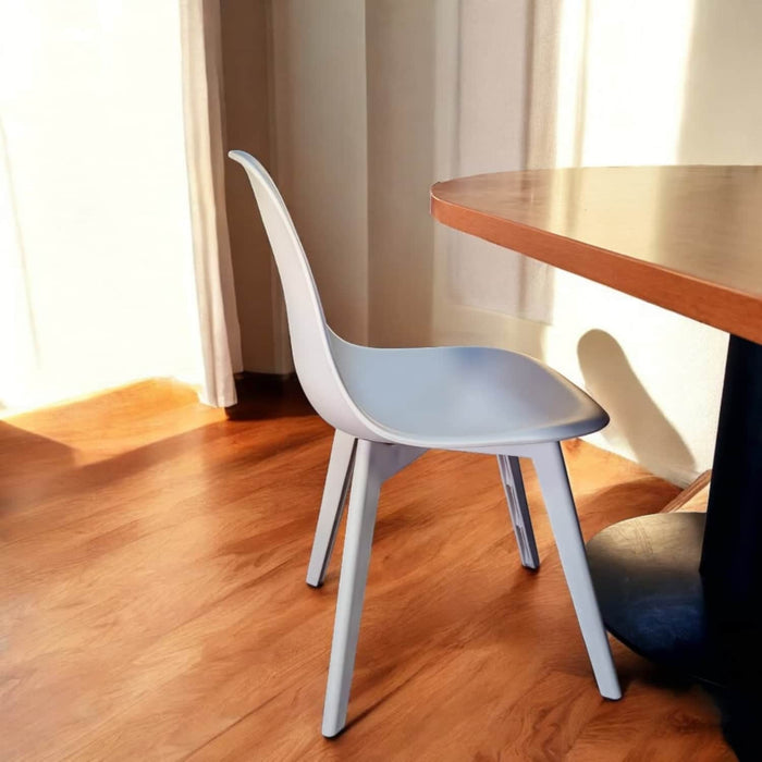 Silla eames minimalista blanca DDT9532