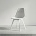 Silla eames minimalista blanca DDT9532