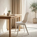 Silla eames minimalista blanca DDT9532