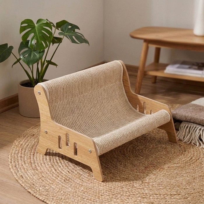 Sillón rascador para gatos de sisal DDX1108