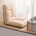 Sofá puff de piso reclinable beige DDT9739