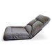 Sofá puff de piso reclinable gris DDT9742