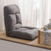 Sofá puff de piso reclinable gris DDT9742