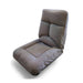 Sofá puff de piso reclinable gris DDT9742
