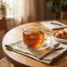 Taza de vidrio con plato 201208029