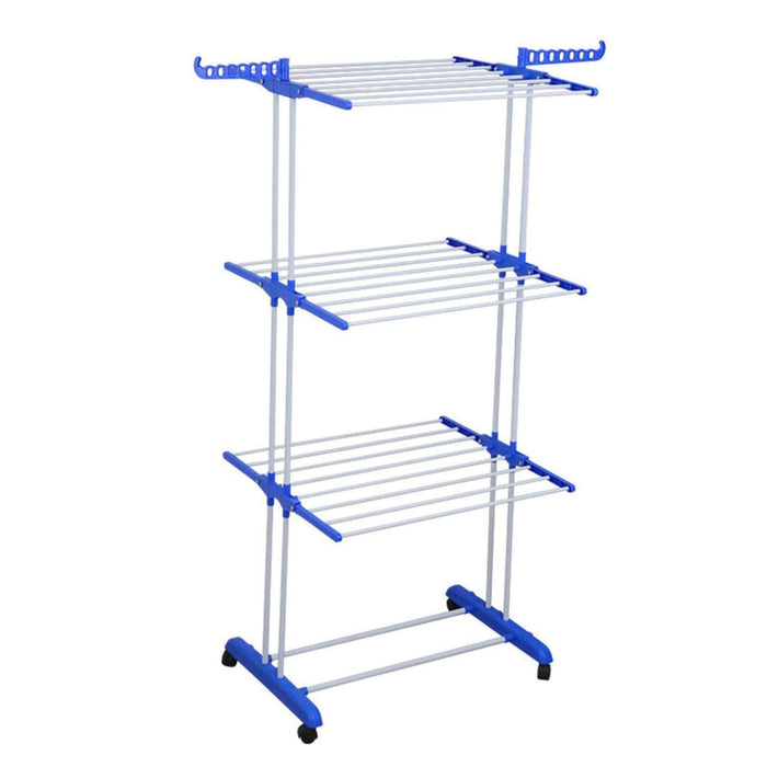 Tendedero plegable 3 niveles con ruedas 20JXP1763H