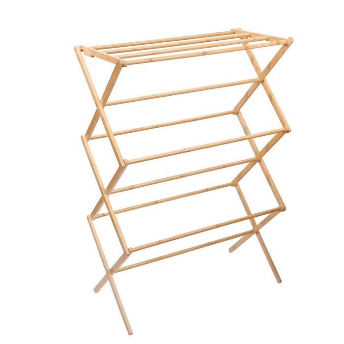 Tendedero plegable bambú 105 cm BDX1312