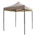 Toldo plegable beige 3x3 mt BDX1773