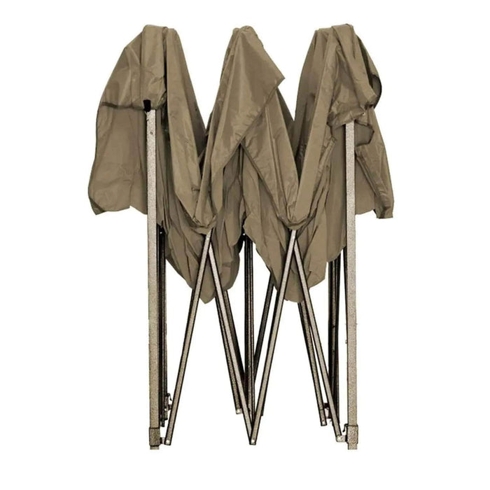 Toldo plegable taupe 3x3 mt BDX1774