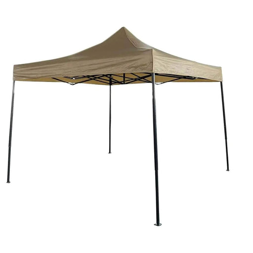Toldo plegable taupe 3x3 mt BDX1774