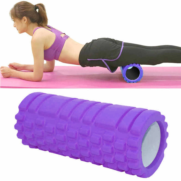 Cilindro masajeador para ejercicio yoga pilates