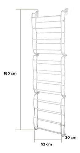 Zapatero organizador colgante para puerta 36 pares PXP915